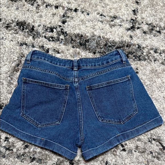 PacSun Dark Blue Jean Shorts - Picture 7 of 7